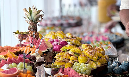 Luxury styled finger food & dessert buffet (placeholder)
